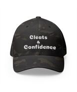 Embroidered European Football/Soccer Phrases Personalized Closed-Back Hat, - $39.99