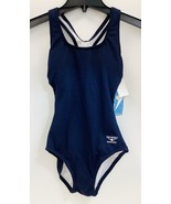 The Finals Women&#39;s Navy Endurotech Sports One Piece Swimsuit, Size 4 - $466.33 MXN