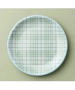 Four (4) Hearth &amp; Hand™ ~ 10.5&quot; Melamine Dinner Plates ~ LAYERED PLAID BLUE - $54.70 CAD