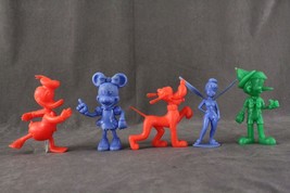 Vintage Plastic Walt Disney Toys Louis Marx 1971 Minnie Mouse Donald Duc... - £30.24 GBP