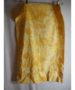 Vintage Abstract Floral Yellow Standard Pillowcase Martex Luxor cottage ... - $11.99