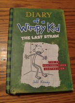 000 The Diary of a Wimpy Kid The Last Straw Jeff Kinney Hardback Book - £6.24 GBP