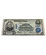 Series of 1902 National Currency Note Fr #607 Ch #5927 CNB Los Angeles VF - $297.00