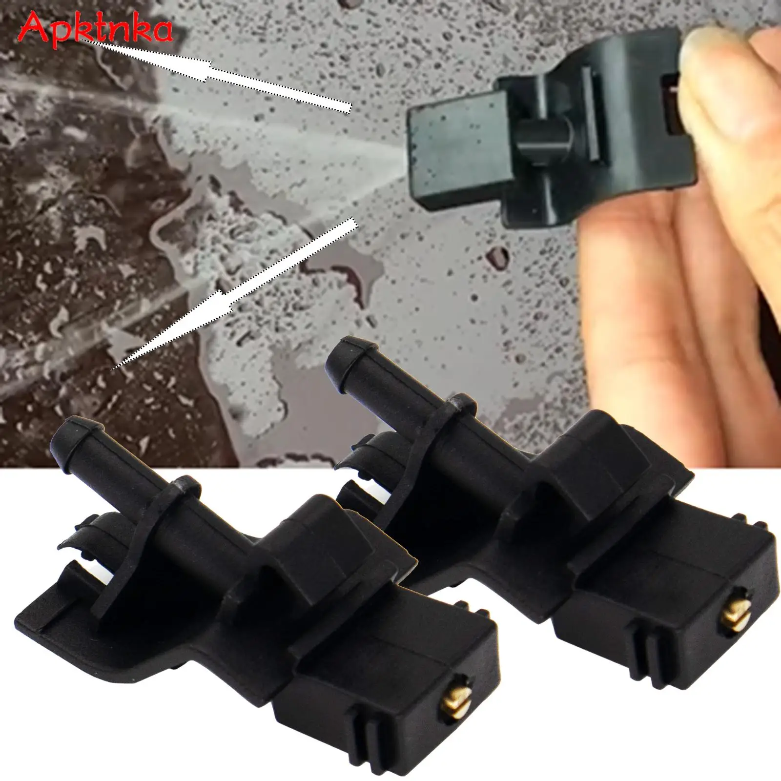 Indshield wiper washer jet nozzle for toyota venza matrix 4runner avensis corolla camry thumb200