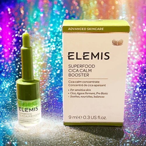 Elemis Superfood Cica Calm Booster Serum For Sensitive Skin 0.3oz New in box - $25.64