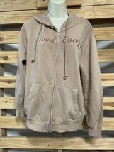 Mighty Fine The Energy You Put Into the World Hoodie Sweatshirt Woman's ... - $19.79