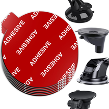 AZXYI 6 PCS Windshield Mount Adhesives for Suction Cup Mount, 80Mm(3.15 Inches)  - £10.15 GBP