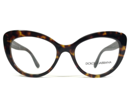 Dolce & Gabbana Eyeglasses Frames DG3255 502 Tortoise Cat Eye Large 51-18-140 - $149.23