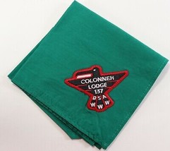 Vintage Colonneh Lodge 137 WWW Order Arrow Boy Scouts America BSA Necker... - £21.22 GBP