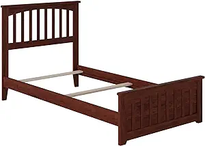 Atlantic Furniture AR8716034 Mission Traditional Bed with Matching Foot ... - $496.99
