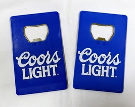 2 New Coors Light Beer 2 Plastic Bottle Openers - £13.62 GBP