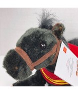 Wells Fargo Legendary Pony Mike Plush Stuffed Animal Horse 13&quot; Black 201... - £18.84 GBP