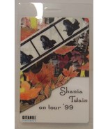 SHANIA TWAIN - VINTAGE ORIGINAL CONCERT TOUR LAMINATE BACKSTAGE PASS - $15.00