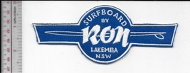 Vintage Surfing Australia Ron Surfboards New South Wales, AU 1960 Promo Patch - £7.98 GBP