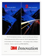 3M Lighted Guidance Tube Innovation Vintage 1997 Full-Page Print Magazine Ad - £7.72 GBP