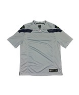 2012-2016 Authentic Blank Nike Elite Wolf Grey Seattle Seahawks Jersey S... - $28.50
