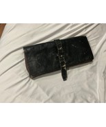 Antique Pre-1900 Oilcloth Fishing Trifold Fly Case 19th century - €20,34 EUR