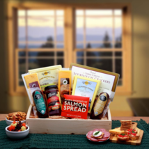 Simply Savory Gourmet Snack Tray - Delicious Food Gift Basket - £58.40 GBP