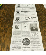 Pittsburgh Catholic deaf news vintage newspaper lot - $19.75