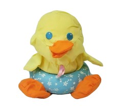 VINTAGE 1988 FISHER PRICE BATH FLOATING DUCK PUFFALUMP 1201 STUFFED ANIM... - £37.12 GBP