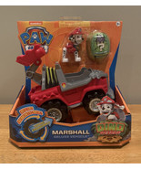 Paw Patrol DINO RESCUE - Marshall&#39;s Deluxe Rev Up Vehicle w/ Mystery Din... - $24.19 CAD