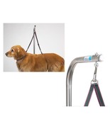 Nylon Grooming Table Harness For Dogs 27 Inches Adjustable Double Dog Noose - €14,88 EUR
