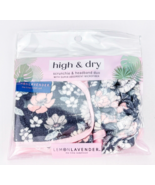 Lemon Lavender High Dry Scrunchie Headband Duo Super Absorbent Microfibe... - $7.95