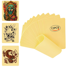 12PCS Blank Tattoo Skin Practice - 6&quot;X8&quot; Double Sides Tattoo Practice Skin Kit S - £11.92 GBP
