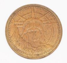 Nestle Company Commémoratif Pièce de Monnaie 1886 - 1986 Statue De Liberty - £23.82 GBP