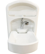 Boat Caravan RV Camper White Acrylic Folding Sink 742*464*398/150mm GR-Y001 - £546.75 GBP