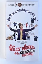 Willie Wonka &amp; The Chocolate Factory VHS Tape  WB Home Movies - £3.14 GBP