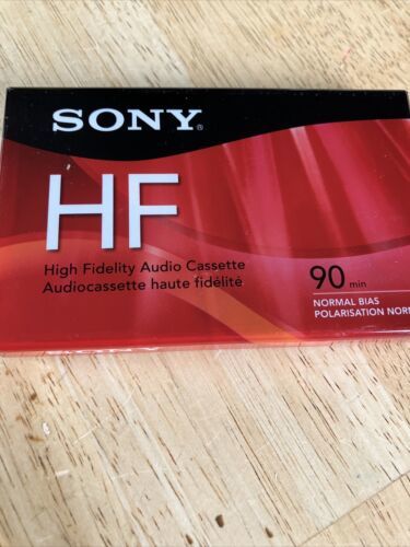 (New)Sony HF 90 Minute High Fidelity Normal Bias Blank Audio Cassette Tape  - £6.75 GBP