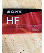 (New)Sony HF 90 Minute High Fidelity Normal Bias Blank Audio Cassette Tape  - £6.71 GBP