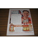 1939 Vintage Ad Seagrams VO Canadian Whiskey &amp; 7 Crown Happy Man - £7.33 GBP