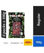 6 x 100g HACKS Cough Drop Candy Regular Herbal Flavor Menthol Eucalyptus... - $94.64 CAD