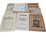 Sheet Music Lot of 60+ Vintage Some Large Format Mixed Genres - £27.16 GBP