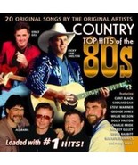 Country Top Hits Of The 80&#39;s [Audio CD] VARIOUS ARTISTS Music Country Co... - £7.34 GBP