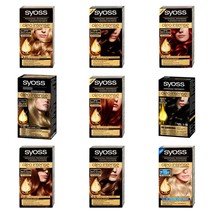 Genuine SYOSS Oleo Intense Professional Permanent Hair Color NO Ammonia DBL OIL - £13.18 GBP