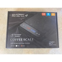 Electronic Coffee Scale Touchpad LED Screen With Timer Function - £7.76 GBP