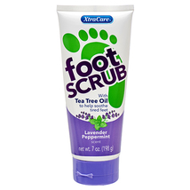 XtraCare Foot Scrub With Tea Tree Oil Lavender Peppermint Scent 7 oz - $9.99
