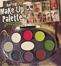 Fun World Unisex Makeup Kit Palatte Halloween Horror Clown Gothic Cosplay - £6.62 GBP