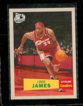 Cleveland Cavaliers 2007-08 Topps 50th Anniversary LeBron James #23 1957-58 Var - £3.86 GBP