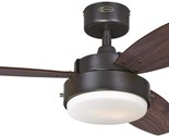 Alloy Ceiling Fan, 42-Inch, Westinghouse Lighting 7222500. - $126.92