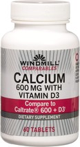 Calcium Carbonate 600Mg Plus D Tabs 60&#39;S - £13.58 GBP