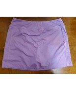 Blevon H Lavender Purple Skort Skirt Stretch Shorts Golf Tennis Size XLa... - $11.26