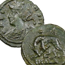 She Wolf Suckling Twins Highest Rarity Ric &#39;R5&#39; Roman Constantine The Great Coin - £224.67 GBP