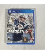 Madden NFL 17 Football Sony PlayStation 4 PS4 Game - £2.30 GBP