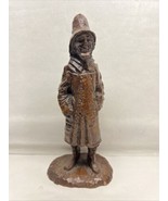 Ship Captain Sailor Nautical Figurine Carved Resin Fisherman Statue - $27.67