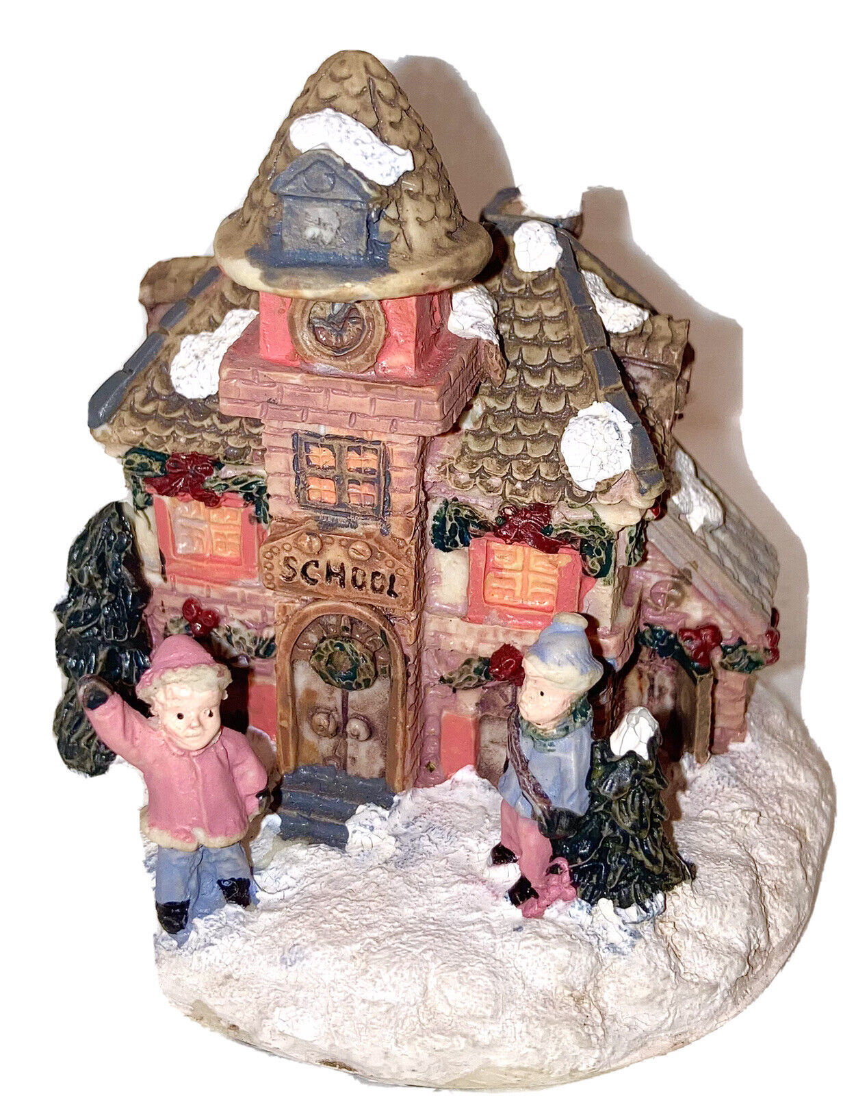 Primary image for Cottage Winsor Collection school welcoming people CHRISTMAS