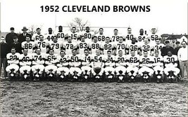 1952 CLEVELAND BROWNS  8X10 TEAM PHOTO NFL FOOTBALL PICTURE - $4.94